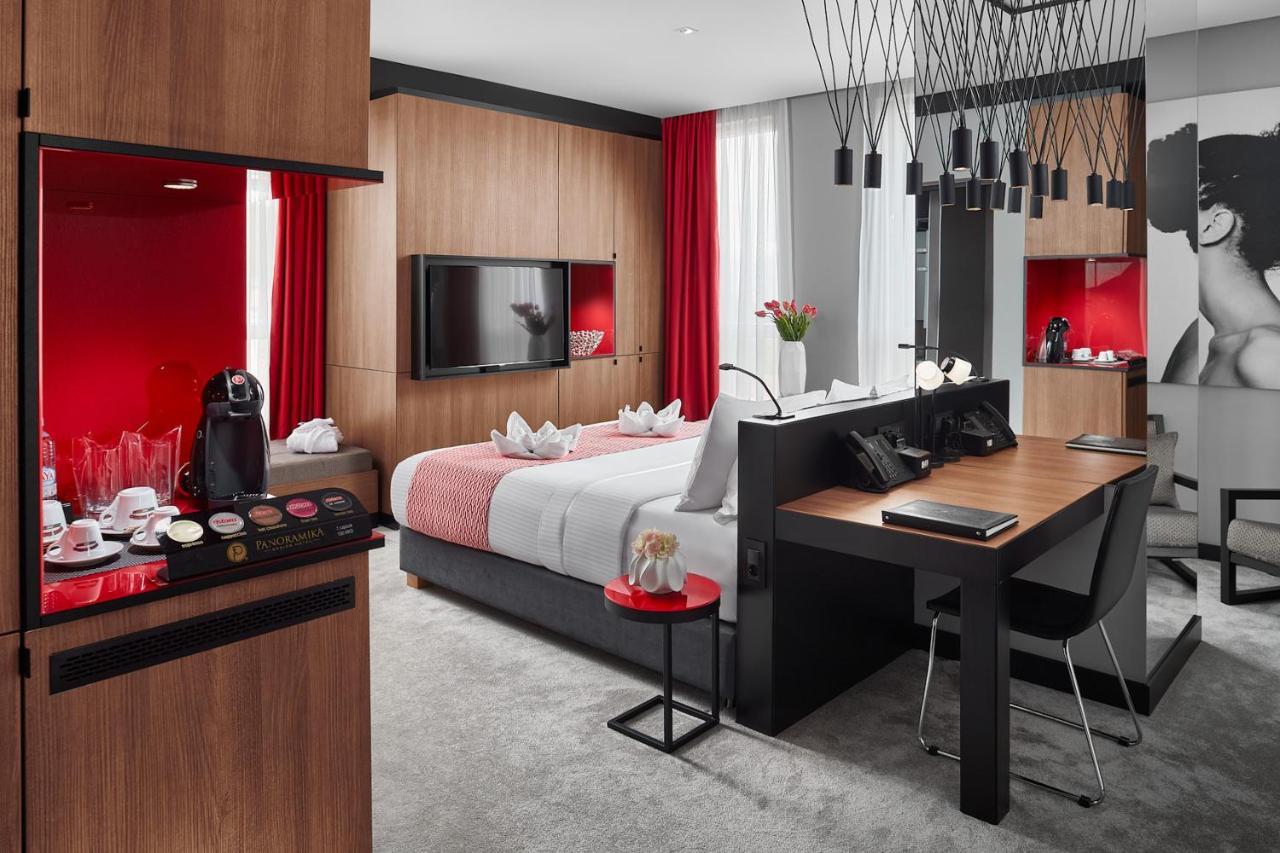 Hotel Panoramika Design & Spa سكوبجي المظهر الخارجي الصورة